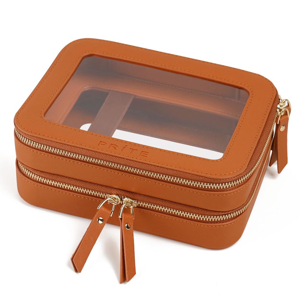 Large Clear Makeup Bag Double Layer Makeup Bag For Women Travel Toiletry Bag🌷